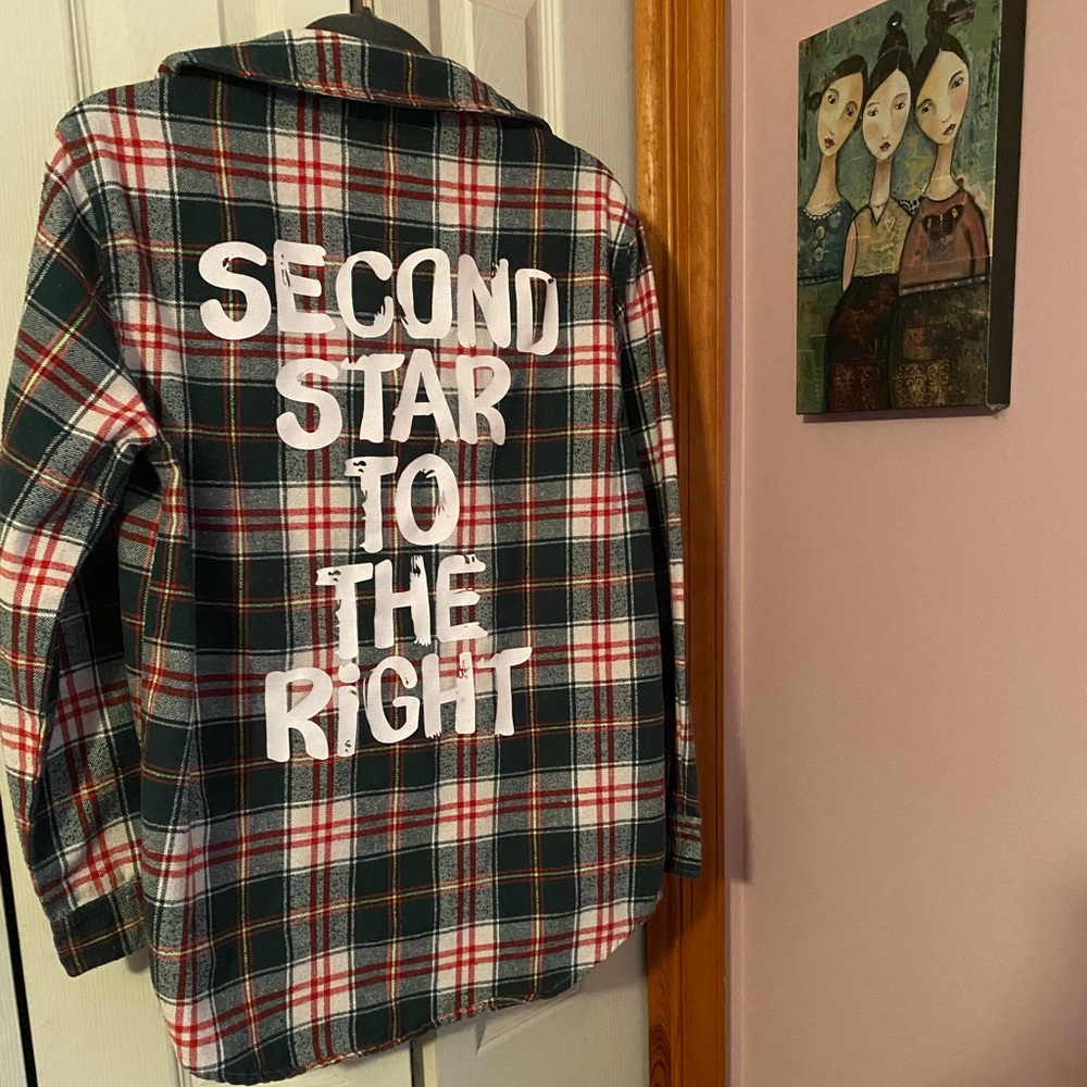 Peter Pan flannel